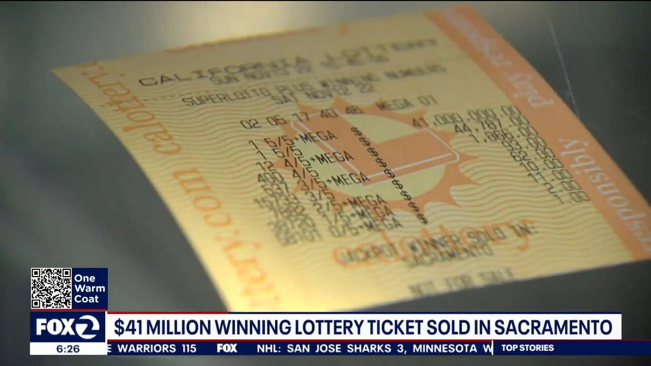 Who will claim it? $41 million winning SuperLotto Plus ticket sold in Sacramento area