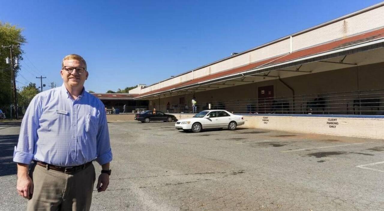 Will the homeless get pushed off North Tryon Street?