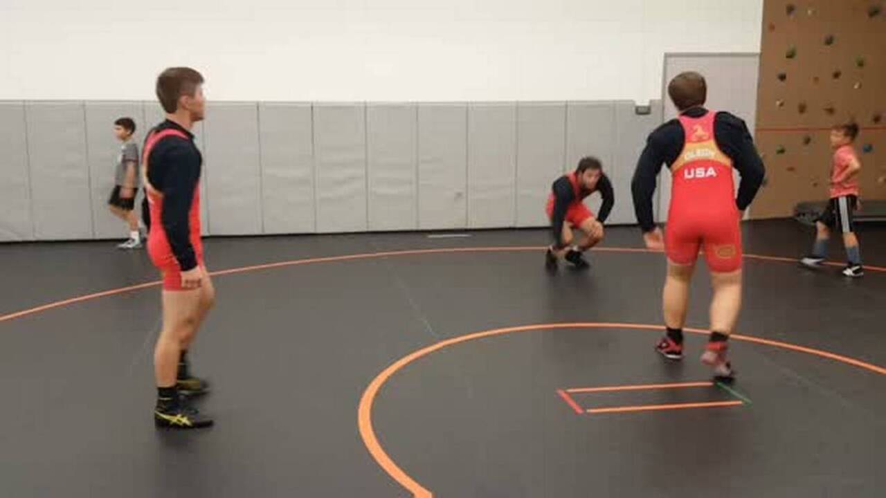 As kids they wanted to wrestle the best in the world. Now they are