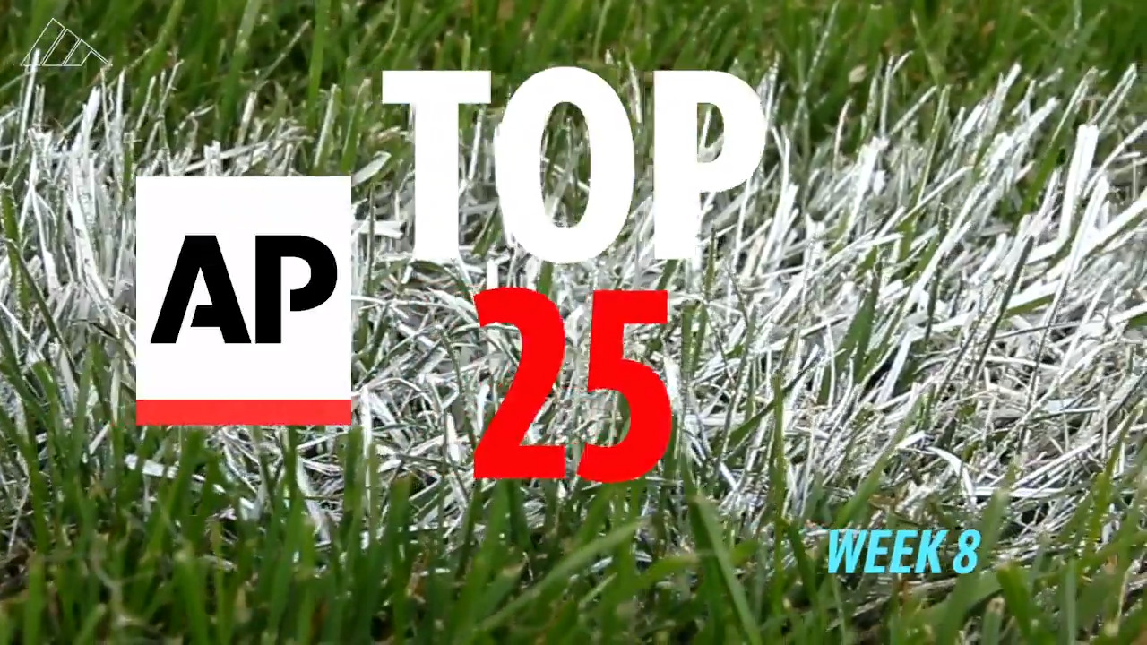 College football’s AP Top 25: Week 8