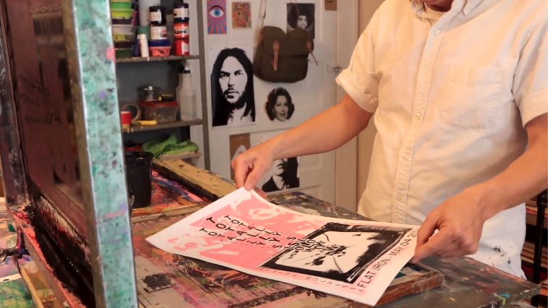 Keeping it old school: How posters add to the NC indie music scene