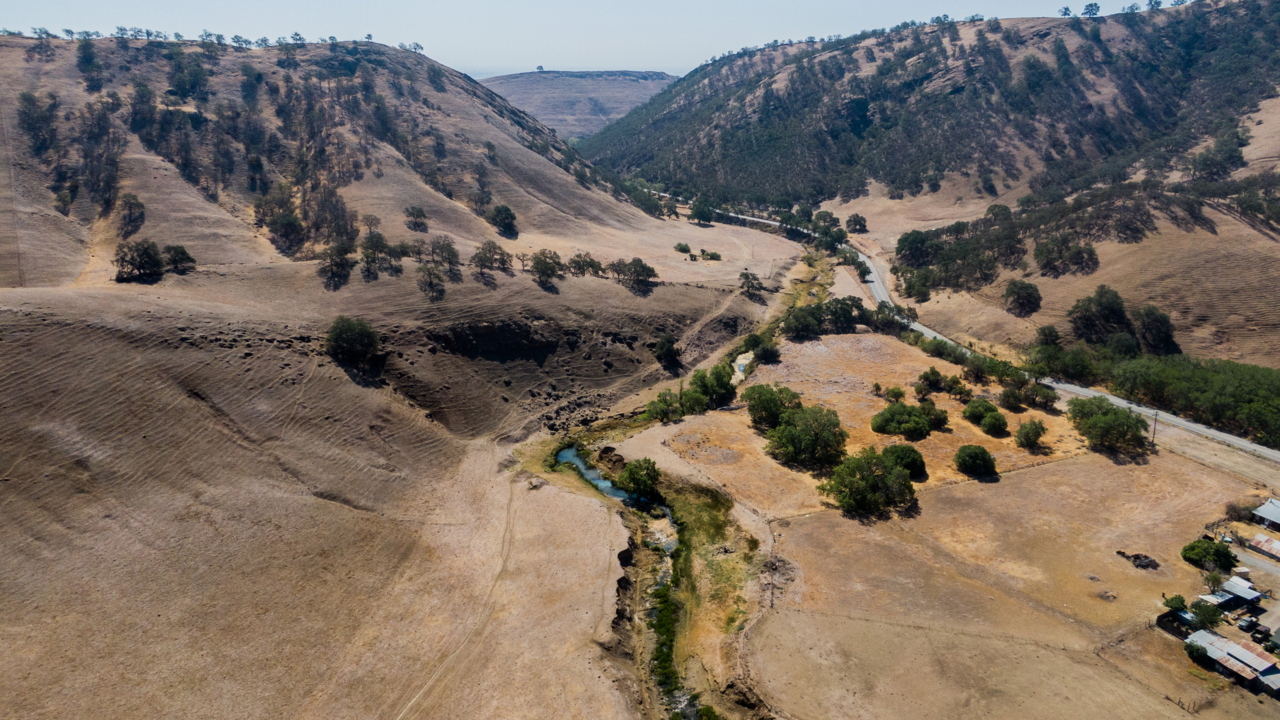 See drone view of the site of California’s next major reservoir