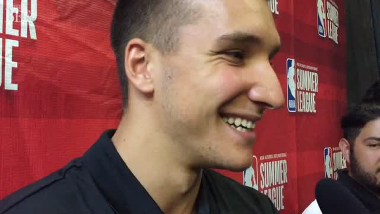 Bogdan Bogdanovic is ready to begin his NBA journey