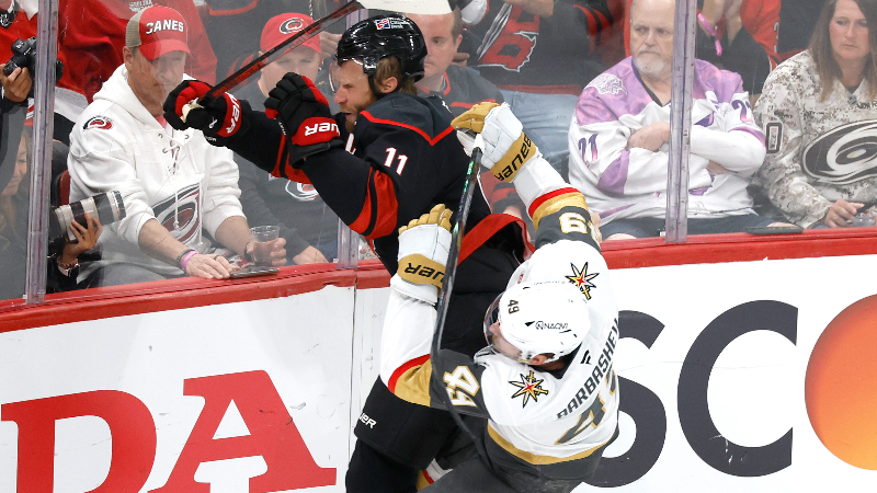 The Canes' Staal is just too tough