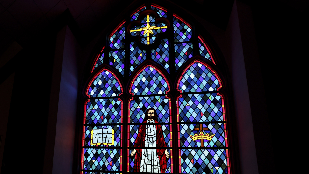 Apartment inside Rosewood Church has 30-foot window of Jesus
