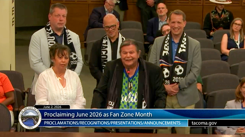 City of Tacoma proclaims "Fan Zone Month" ahead of World Cup