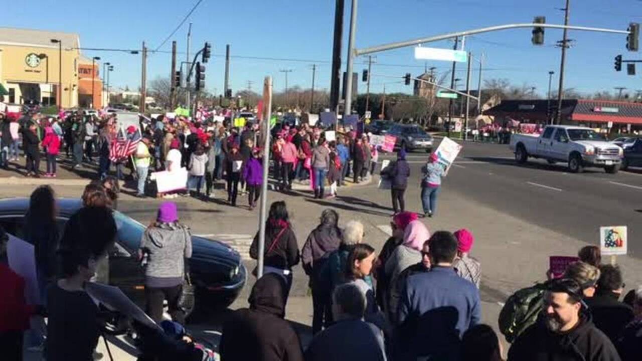 Mike Dunbar discusses the 2018 Women's March in Modesto