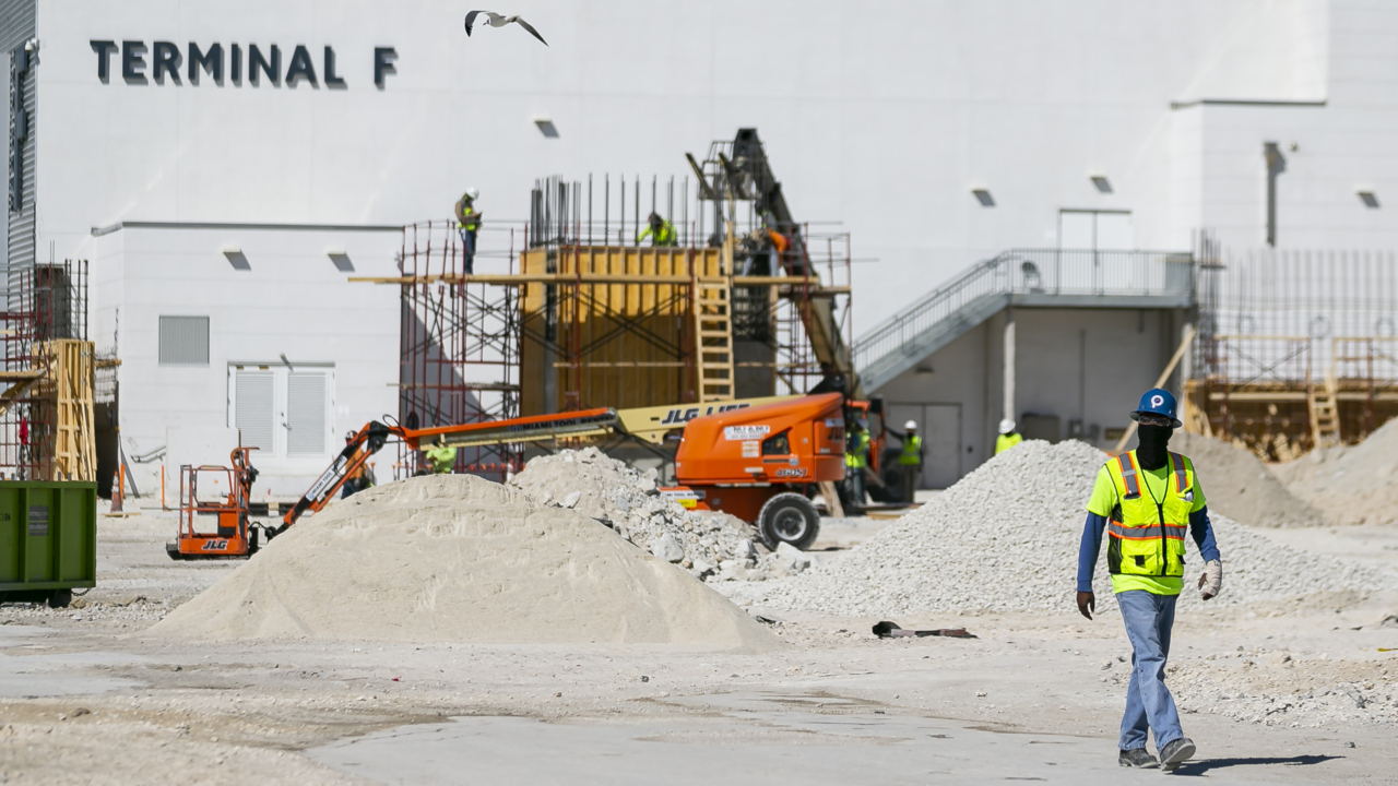Carnival celebrates new terminal construction at PortMiami as cruises remain canceled