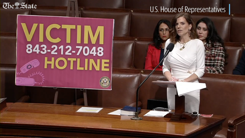Rep. Nancy Mace accuses four men of rape and nonconsensual recordings in House speech
