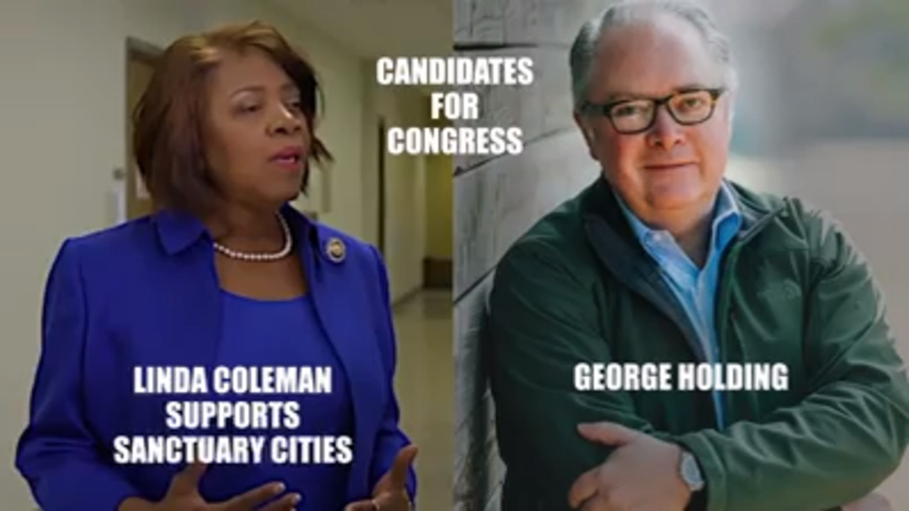 George Holding makes immigration, support for Wake sheriff his final pitch before election