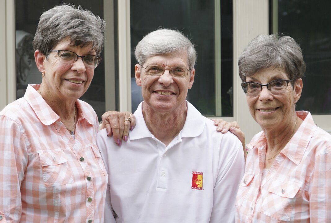 Wichita triplets turn 70