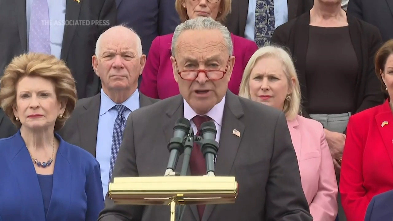 Senate Democrats denounce draft SCOTUS opinion