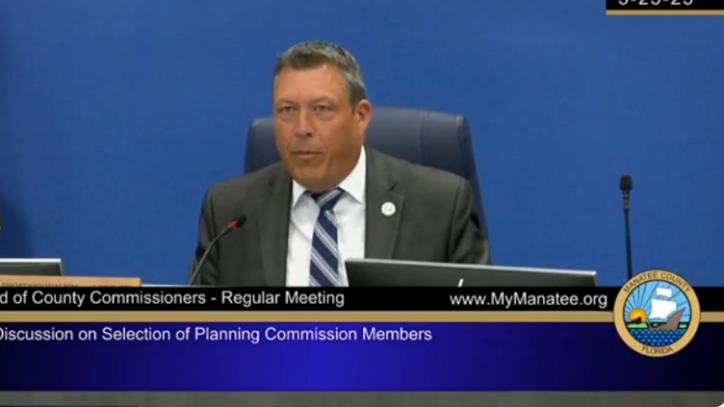 Commissioner Kruse discusses planning commission