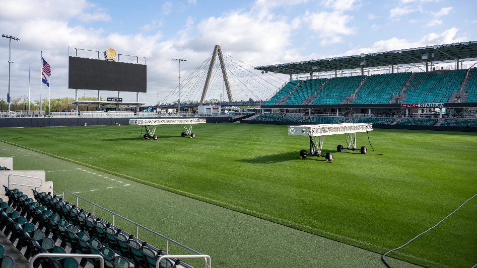 How crews transformed CPKC Stadium’s pitch for rugby matches