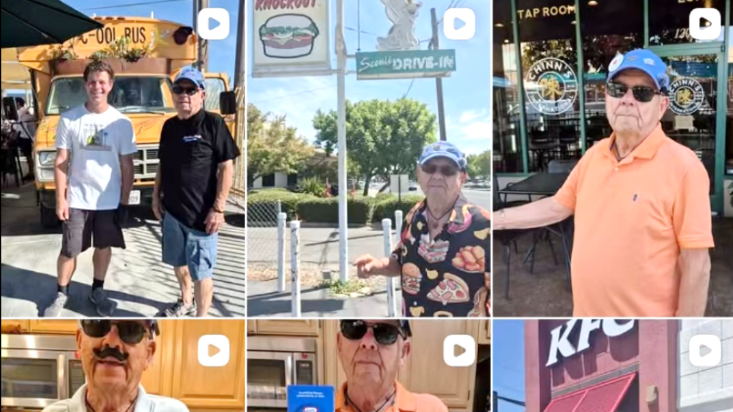 Modesto man inspires with social videos
