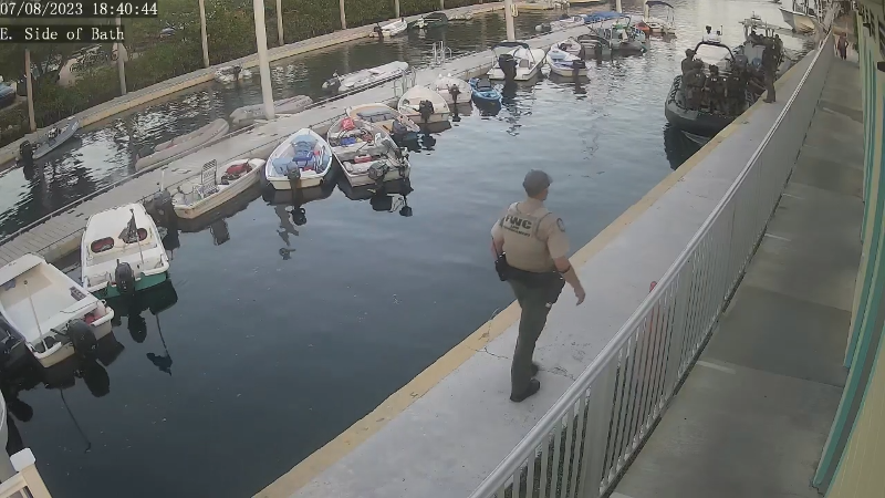 Video captures moment Florida Keys couple accused in Jan. 6 riots are ...