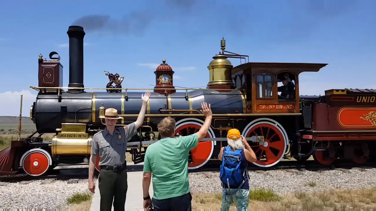Transcontinental Railroad antique returns home to Sacramento