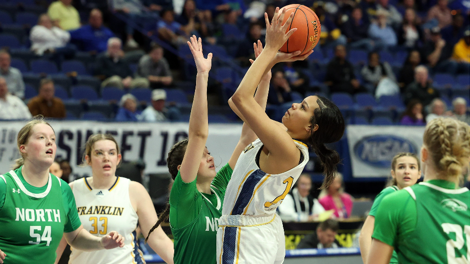Slideshow: Franklin County eases past North Laurel in Girls’ Sweet 16
