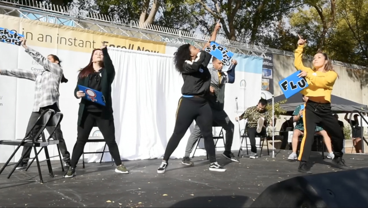 Would this interpretive dance inspire you to get health insurance? Watch it now