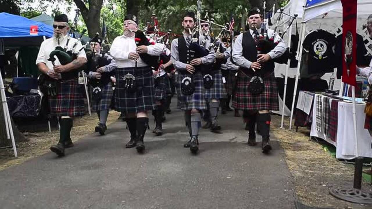 The 35th Annual Highland Games and Celtic Festival in Modesto
