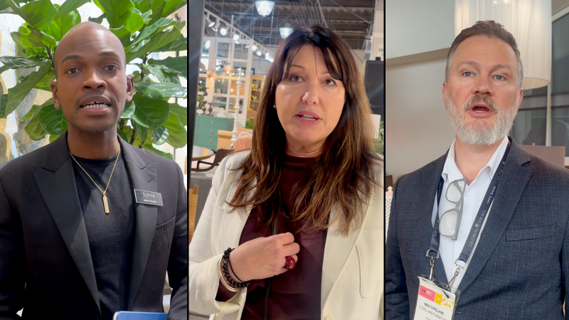 Talking tariffs at the world’s largest furniture market