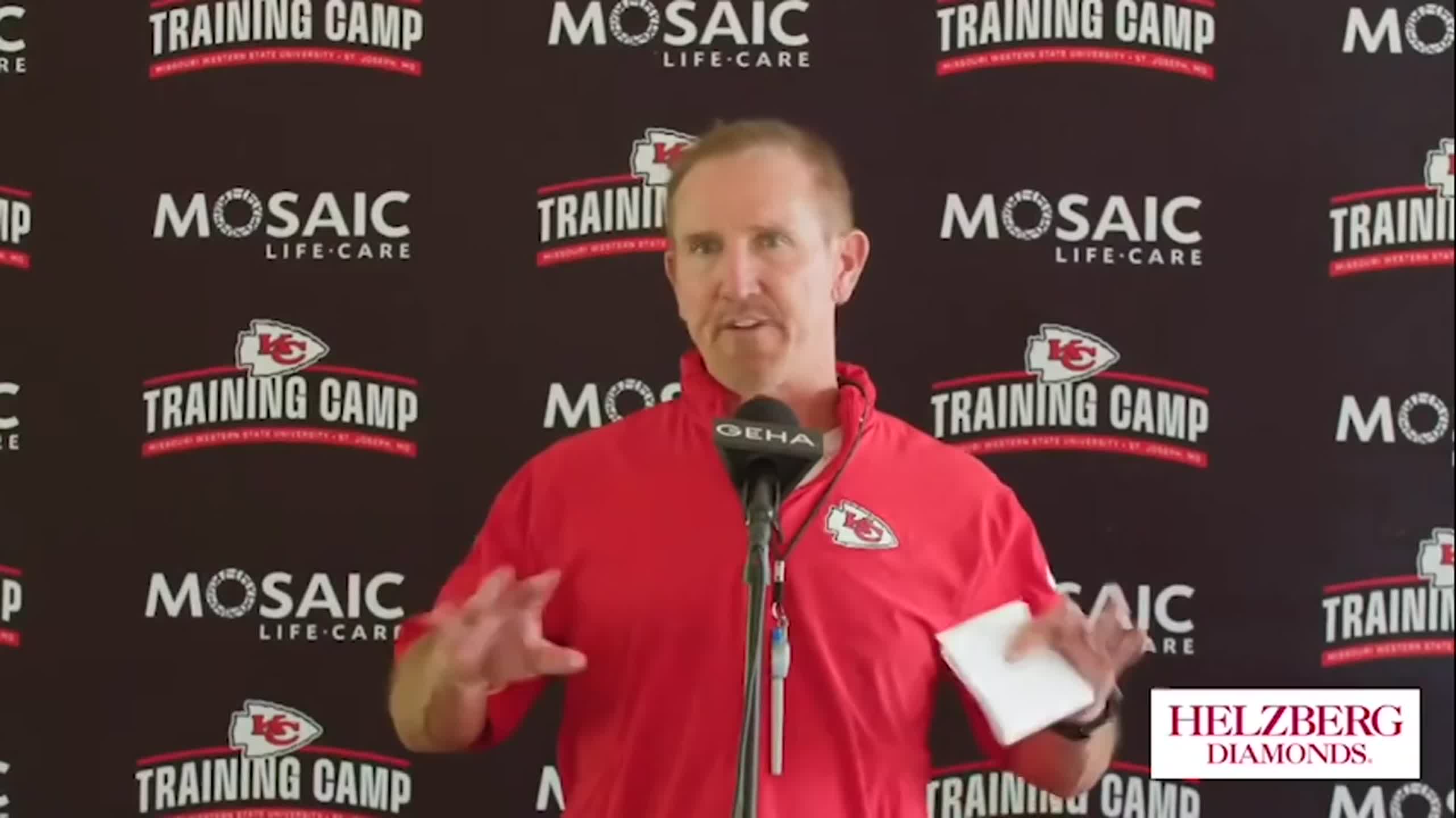 KC Chiefs DC Spagnuolo wants the team to be #1 in defense efficiency