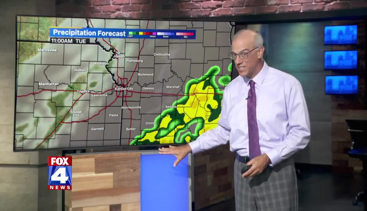 Kansas City weather: Light rain early Tuesday, clear by noon | Kansas ...