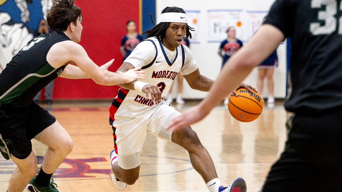 Watch highlights from Modesto Christian's Open Division playoff win