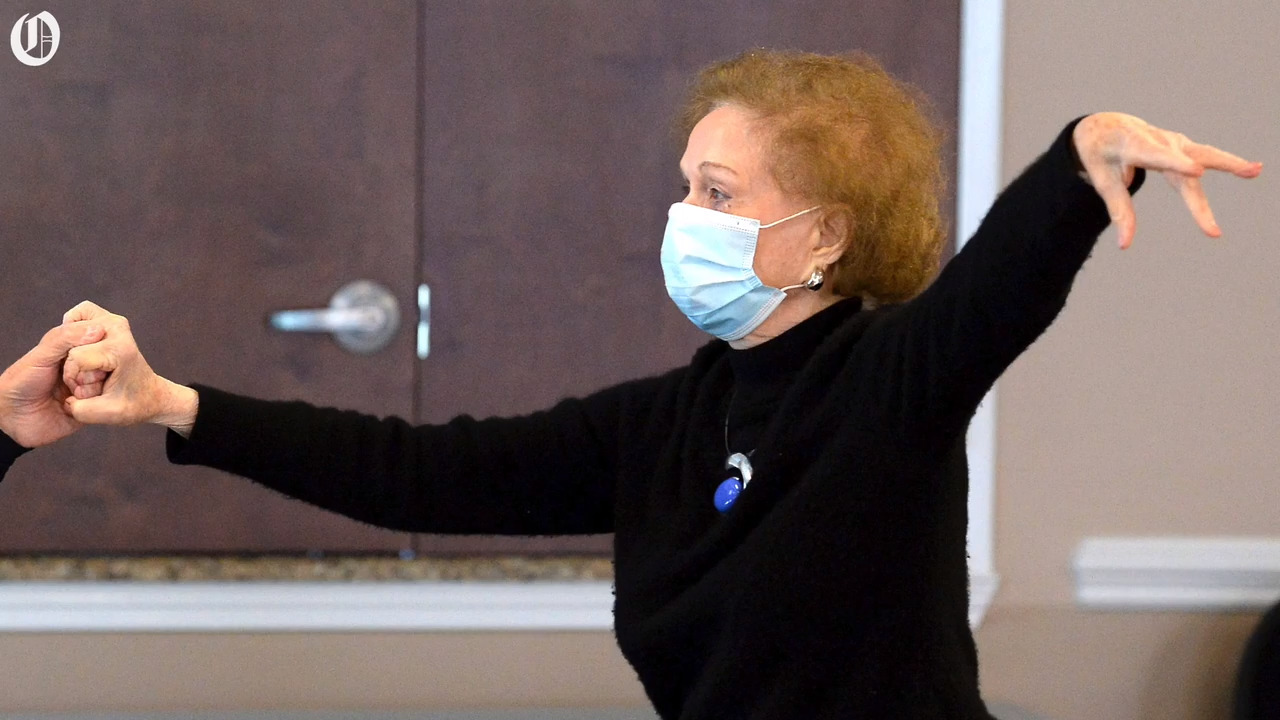 100-year-old dancer foxtrots, tangos, waltzes and hustles through life