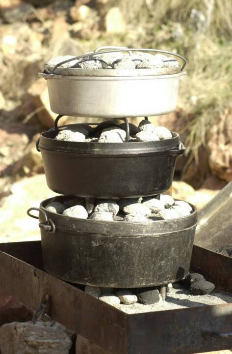 Go Dutch for your next camping feast by following these cooking tips
