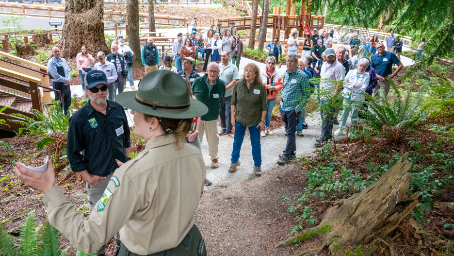 Popular WA park reopens with cabin-style play ground. Have a look here