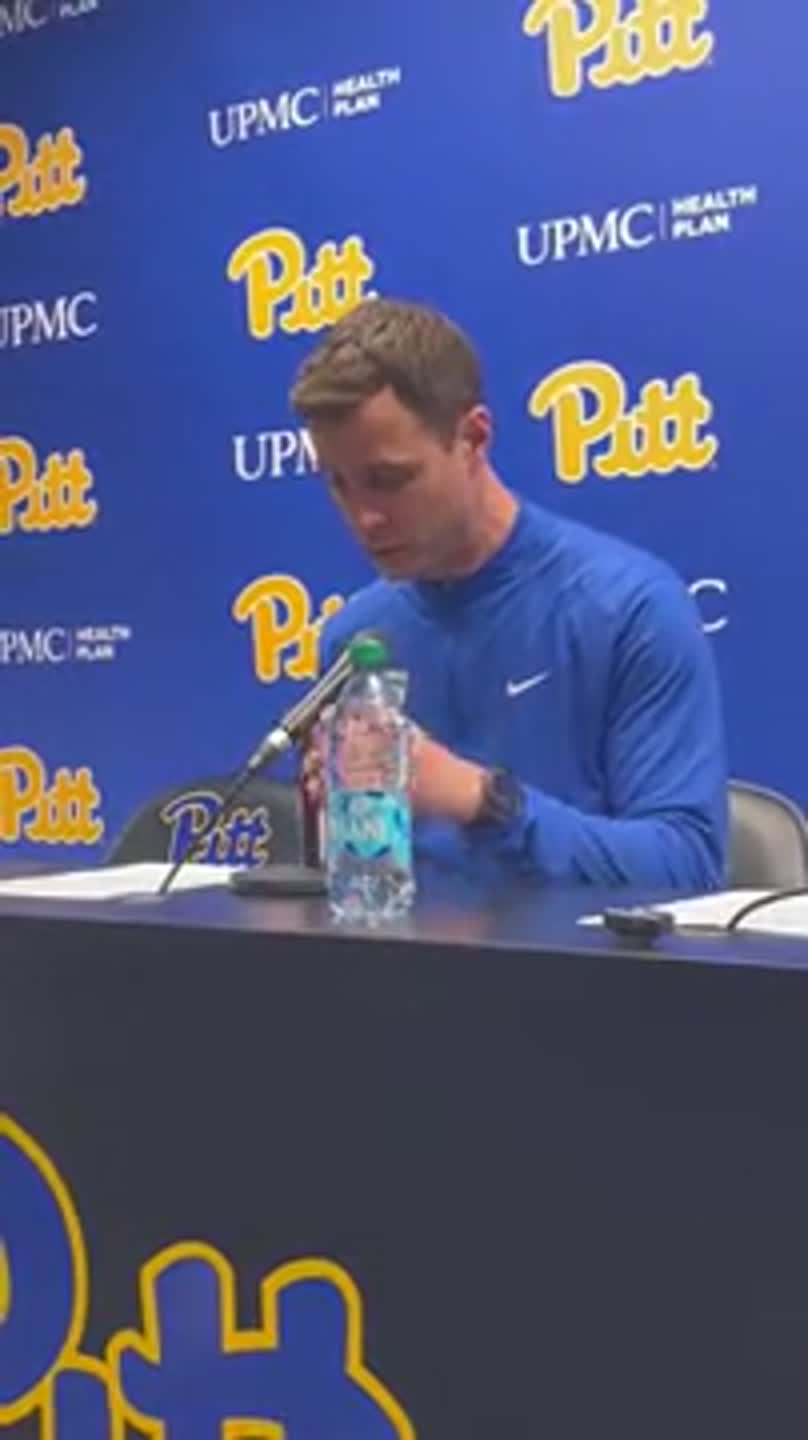 Jon Scheyer speaks after Duke basketball tops Pitt