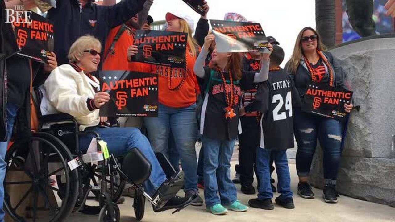 Giants fans geared up and ready for home opener