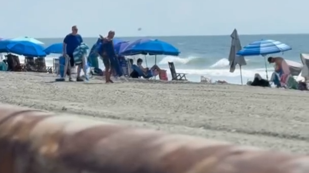 Horry County posts about beach renourishment in Surfside and Garden City, SC