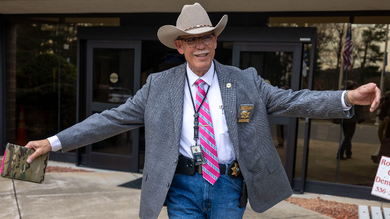 Berger Challenger Sheriff Sam Page: ‘My opponent can’t catch up’