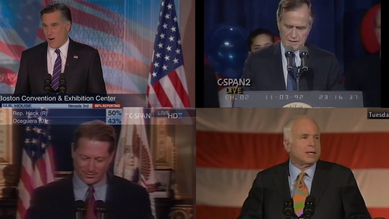 Anatomy of a presidential concession speech