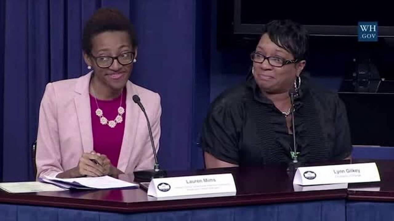 Wichitan honored at White House gets standing ovation: "I am a survivor"