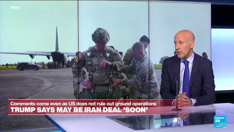US military building up in the Middle East as Trump looks for offramp in Iran