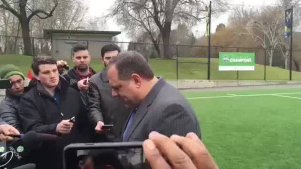 Sounders GM Garth Lagerwey on first day of 2017 training camp
