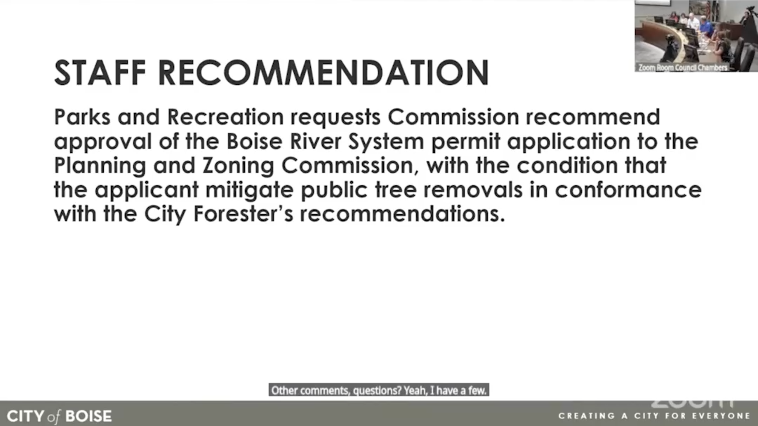 Boise commission discusses bridge proposal