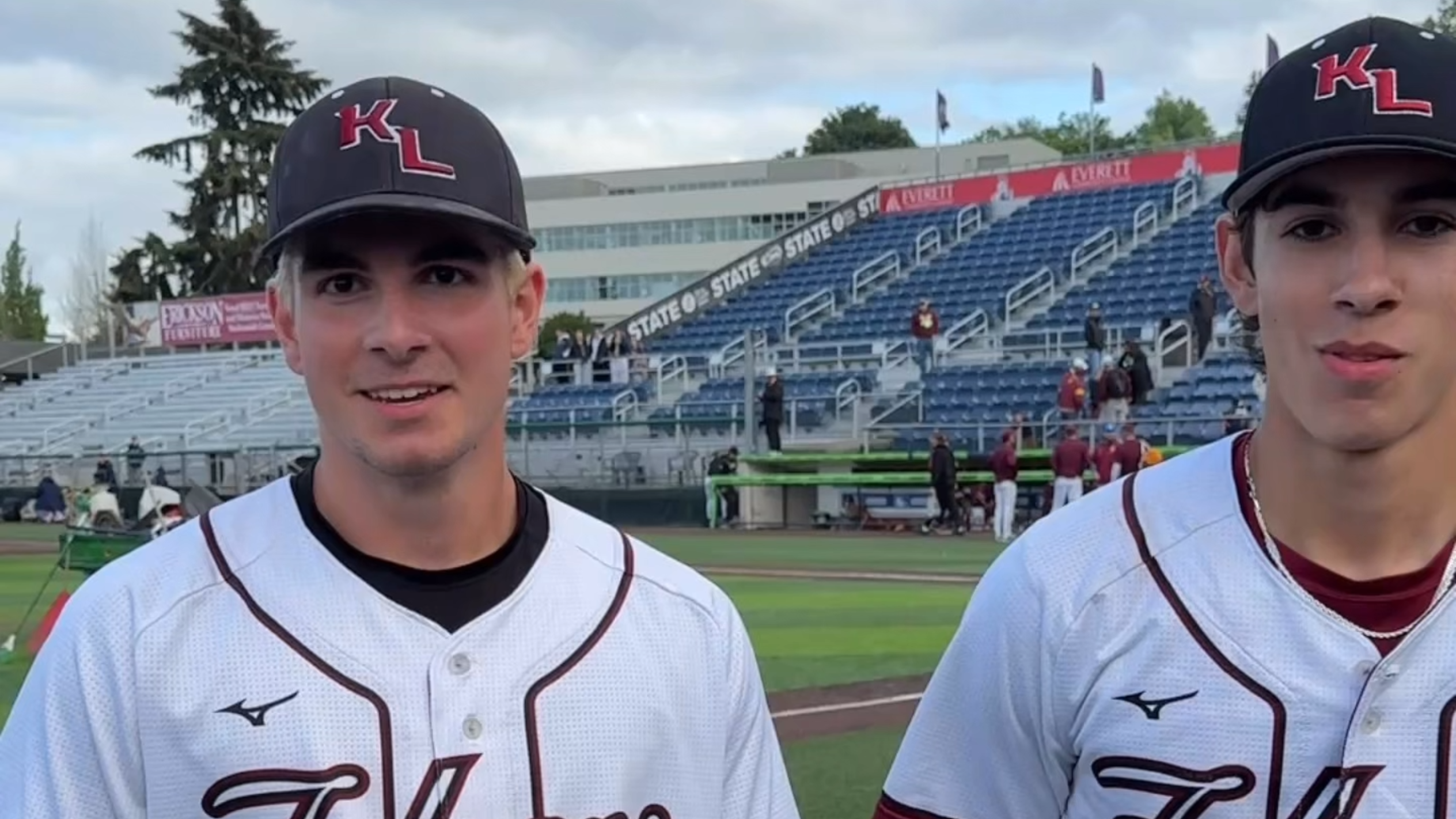 Kentlake's Christopher Moore, Matthew Ledbetter break down 3A state semifinal win over O'Dea