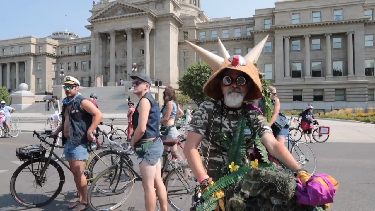 Boise Goathead Fest embraces cyclists’ thorny nemesis with a parade