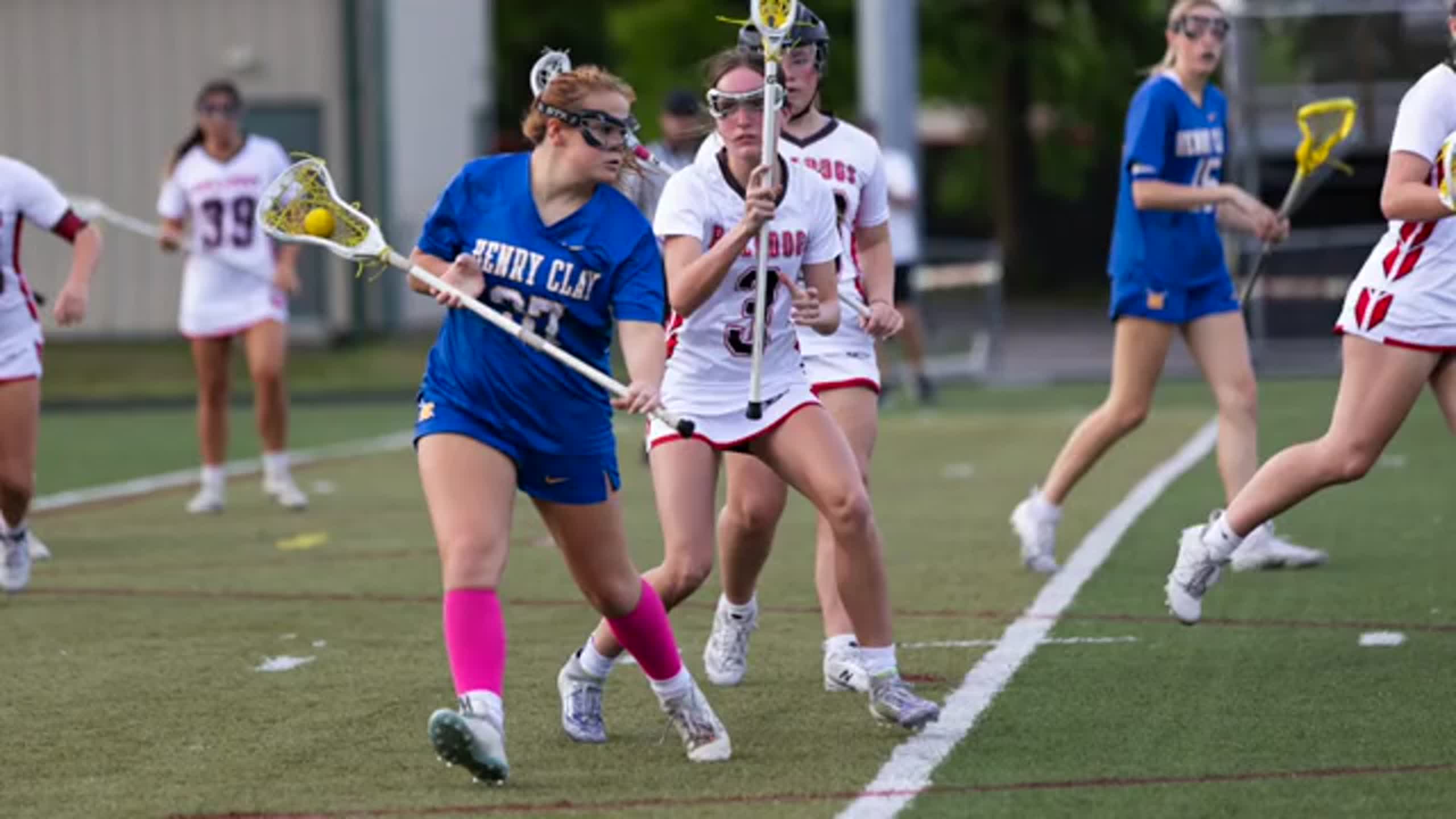 Slideshow: Henry Clay girls lacrosse takes on Paul Laurence Dunbar