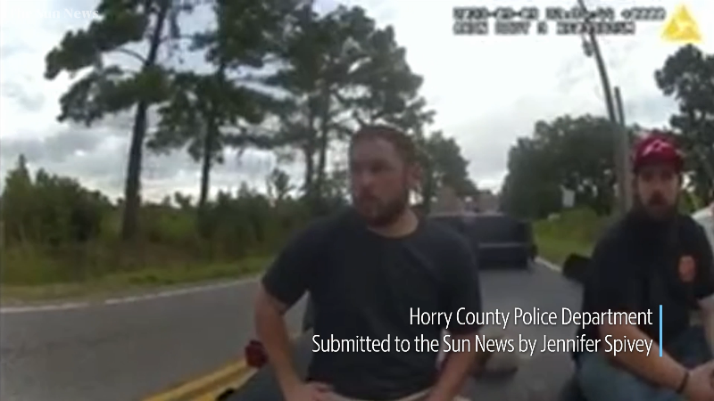 Horry Police officer fired after video appears to show him helping suspect