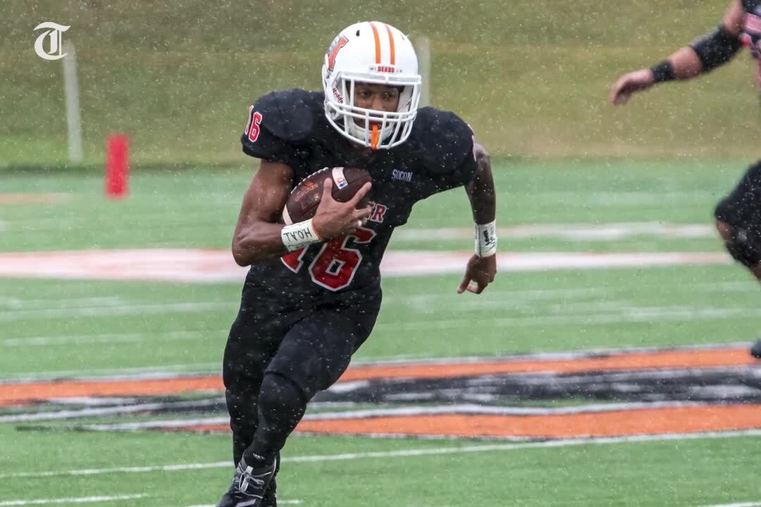 Our favorite photos from Mercer-VMI football game at Five Star Stadium