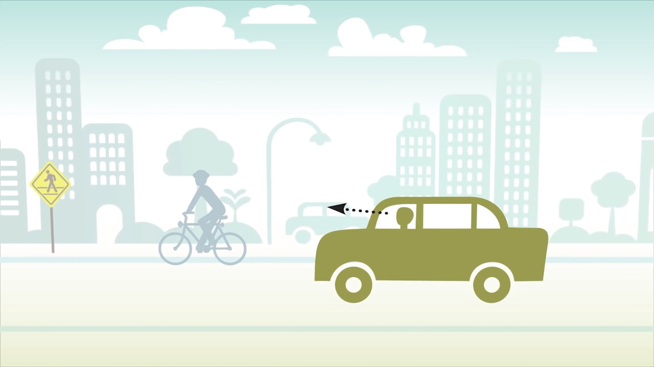 How to drive safely around pedestrians and bicyclists