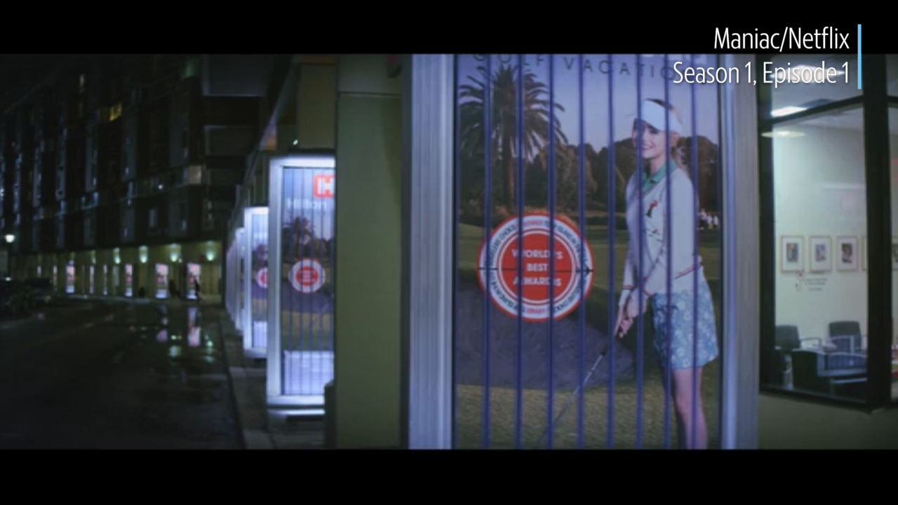 Talking billboard featuring Hilton Head appears in new Netflix series ‘Maniac’