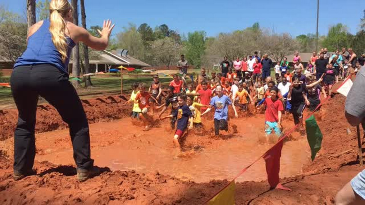 Scenes from the Macon Mini Mud Run