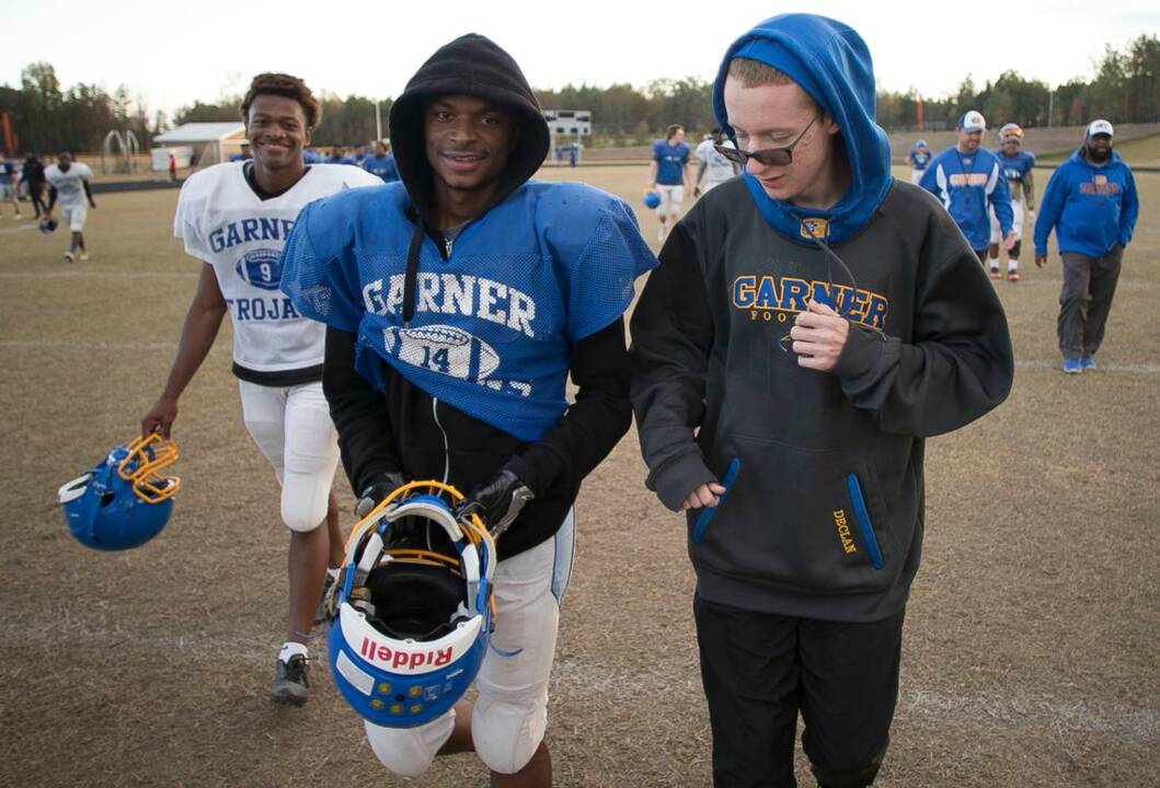 The heart and soul of Garner Football