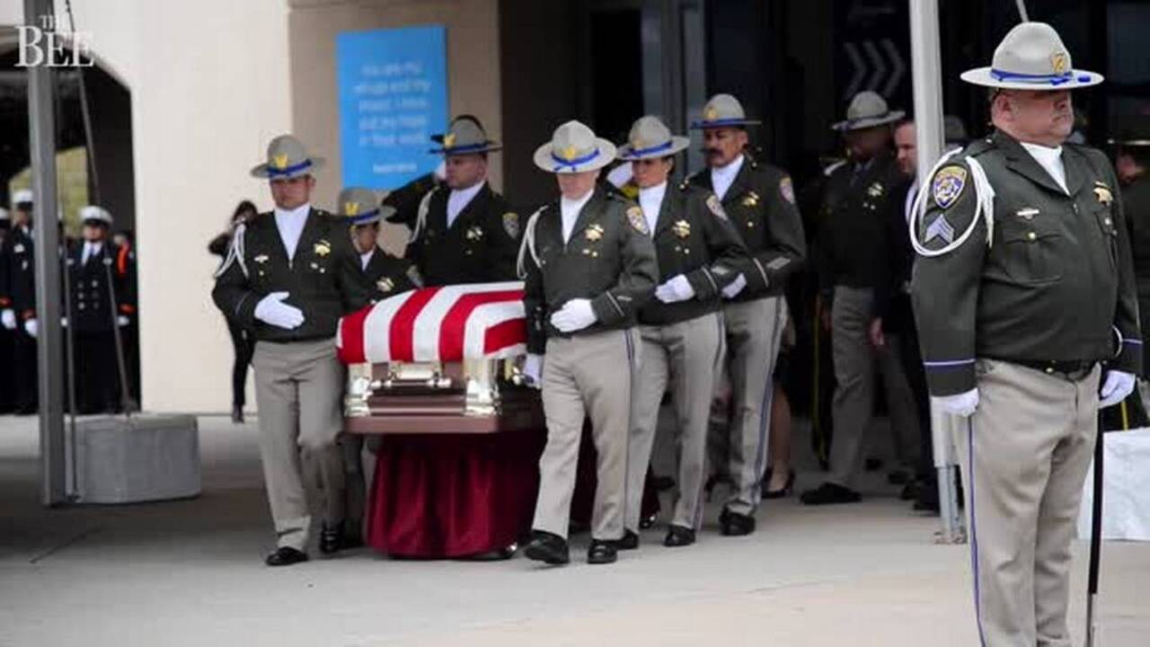 CHP Officer Chellew honored at funeral service | Sacramento Bee
